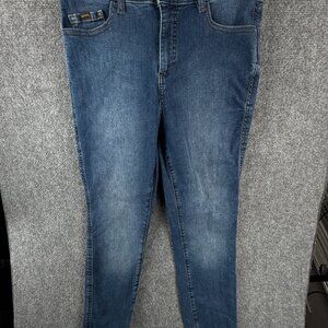 Kuhl Women Jeans Denim Stretch Size 8 Short Indigo Dye Outdoors Hiking Pockets